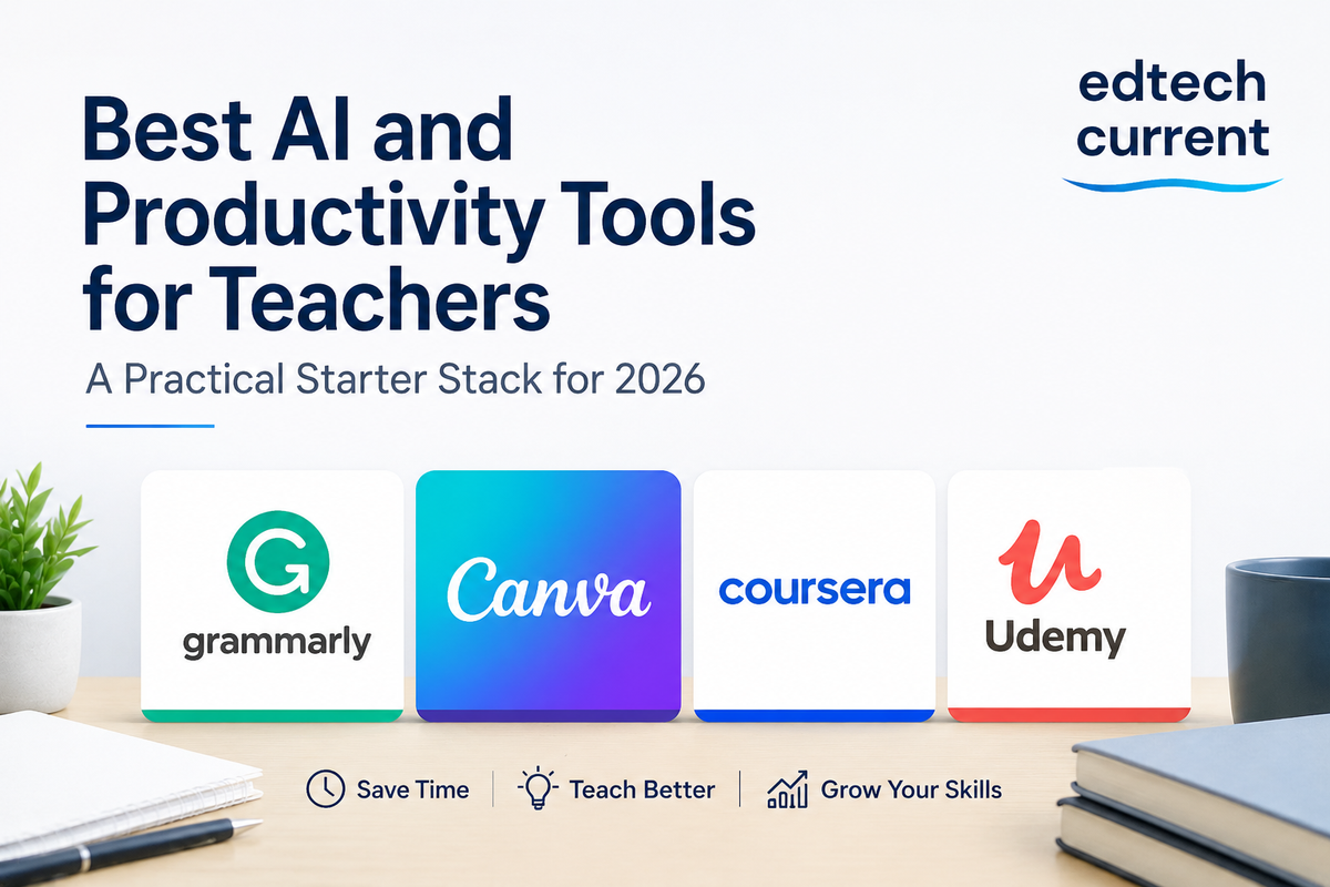 Best AI and Productivity Tools for Teachers: A Practical Starter Stack for 2026